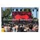 Aluminum Die-Casting LED Video Screen Rental 10 mm Hanging Type For Outdoor
