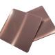 1000x2000mm Hairline Stainless Steel Sheet Rose Gold DIN 201 304 316