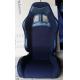 Sparco Style Sports Car Seat , Reclining Racing Seats Classic Design