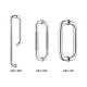 Furniture Hardware Stainless Steel Tube Handles Adopted Advanced Surface Treatment