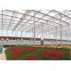 Stable Transmittance Garden Glass Greenhouse 6mm Polycarbonate Twin Wall Covering