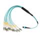 CATV OM3 OM4 8 Core Mpo Mtp Optical Fiber Patch cord