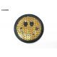 Commercial Emoji Sequin Embroidery Patches Used In Jacket And Bags