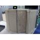 Heavy Duty Sand Filled Barriers Rock Filled Gabion Cages For Military