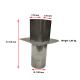 180MM SS304 Chimney Flue Rain Caps Cover Spiral Duct Cowl