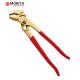 Non sparking tools groove joint water pump plier 10, 12“ suitable for ethylene gas 7.8% hydrogen gas 21%