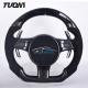 Porsche Carbon Fiber Standard Steering Wheel With LED Display Stylish