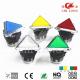 Silver Plating Triangle Led Game Push Button For Pandora Box Arcade Game