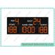 Red LED Electronic Basketball Scoreboard with Time Display and inner shot clock