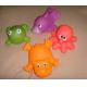 Soft Bath Rubber Squirt Water Toy Floating Ocean Animal Shaped 10cm Width