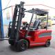 Fully 3 Ton Electric Forklift With 1220mm Fork Length And Customized Lithium Battery