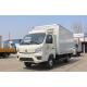 Mini Box Truck 3.7 Meters Van Box With 2 Doors Single Cabin With A/C Gasoline Engine 6 Tyre