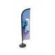 Tabletop Flying Feather Flag Banners For Promotion / Advertising / Tradeshow