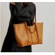 PU Leather Female Tote Bag 30cm 26cm Two Strap Handbag