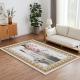 Crystal Velvet Living Room Carpets New Style Chinese Dining Room Floor Mat