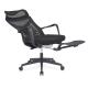 Breathable Ergonomic Mesh Office Chair With Lumbar Support Black 90MM Class 3 Gas Lift