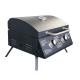 Portable Outdoor Camping BBQ Barbecue Gas Grill Smoke Stove with Steel Safety Device