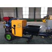 Diesel Mortar Spraying Machine / Cement Plaster Spray Machine With Wide Application