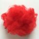3Dx32MM Dope Dyed Red Recycled Polyester Staple Fiber For Artificial Fake Fur