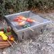 OEM Portable Charcoal Grill Outdoor BBQ Equipment Kitchen Cooking