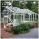 Aluminum Green Garden Greenhouse with Snow and Rain Protection