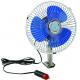 2 - Speed 6 Inch Electric Cooling Fans For Cars With Full Safety Metal Guard