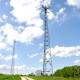 High Strength Transmission Steel Tower For Power Lines Or 5G Stations