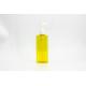 Yellow Cuboid Plastic 250ml 24mm Hand Sanitizer Gel Bottle