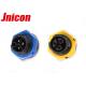 Multi Color Waterproof 3 Pin Male And Female Connectors Panel Mount 20A DC Power