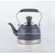 FDA Stainless Steel Coffee Pot With Filter Blue Color