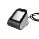USB Wired 1D 2D Barcode Scanner Desktop Reader with Adjustable Scanning Angle