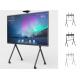 Adjustable Height LED Flat Screen Cart Mobile Tv Mount For 65 To 110 Flat Panel TVs