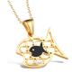 New Fashion Tagor Jewelry 316L Stainless Steel Pendant Necklace TYGN074