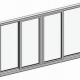 Insulation Type Double-glazed Tempered Glass Sliding Window For Wind Rain Resistance Performance