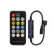 DC Dual Color Temperature LED Controller Dimmer With 17 Key Wireless RF Remote Control
