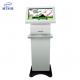 Floor Standing All in one Lcd Touch Screen Advertising Totem with Metal Keyboard