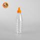 Transparent Plastic Condiment Squeeze Bottle For Easy Refilling