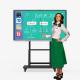 IR Touch 100 Inch Smart Board , Interactive Flat Panel Display 3840×2160 Resolution