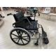 GT-951 XL 22inch Folding Transport Chair Rubber Castor 22 Inch Lightweight Wheelchair