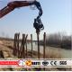 How to driver different kinds of pile?Please pay close attention to Beiyi pile driver!Hydraulic Vibrating Pile on sales