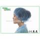 Light Weight Bouffant Disposable Hood Cap PP Non Woven Material Round Style