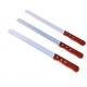 Small Order factory 101214 Inch Different Serrated Bread Knife With Wooden Handle For Kitchenware
