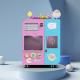 Marshmallow Robot Cotton Candy Vending Machine Unattended IoT Backing Ground