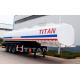 TITAN 40CBM chemical transport tanker trailer Fuel Tanker Trailer