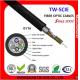 1-144 Core GYTA G652D Shielded Loose Tube Stranded Fiber Optic Cable Longer Life-span