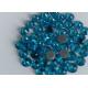 Garment Royal Blue Rhinestones , Flat Back Glass Crystals SS4 To Ss40