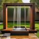 Customizable Corten Steel Water Fountain Commercia Outdoor Modern