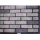 Gray artificial faux exterior brick for wall decoration