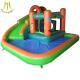 Hansel cheap outdoor inflatable water slide for adult in amusement water park
