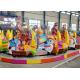 Mini Shuttle Kiddie Roller Coaster , Amusement Train Rides For Kid Game